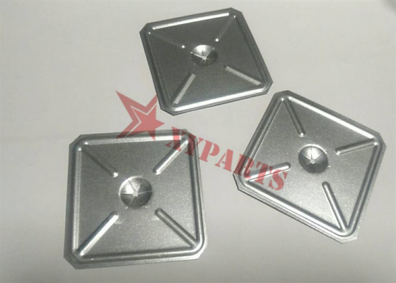 2» τετραγωνικά πλυντήρια κλειδώματος μορφής μόνα με τις λοξευμένες άκρες για τον καθορισμό των καρφιτσών Insulaton