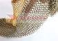 1mm Dia 8m χρυσό πλέγμα δαχτυλιδιών μετάλλων χρώματος χαλκού για Teahouse τη διακόσμηση
