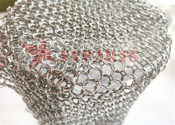 Αρχιτεκτονική Δομή ChainMail Ring Mesh για διαχωριστικά δωματίων