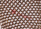 Κουρτίνα δαχτυλιδιών ταχυδρομείου αλυσίδων μετάλλων με το διαφορετικό χρώμα ως Drarpery για τη διακόσμηση δωματίων