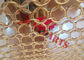Διακοσμητική πλεγμένη Chainmail κουρτίνα πλέγματος δαχτυλιδιών για το διαστημικό διαιρέτη κτιρίου γραφείων